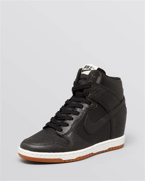 nike heel sneaker|high top wedge sneakers nike.